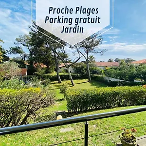 Maison Des Dunes, T2, Proche Et Foret Anglet